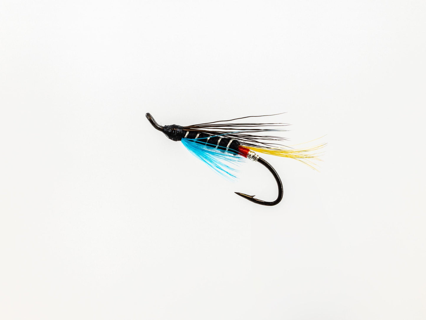 Wet Fly Blue Charm Red Butt #8