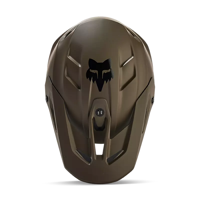 Fox V3 Solid Helmet Dirt Brown Size L