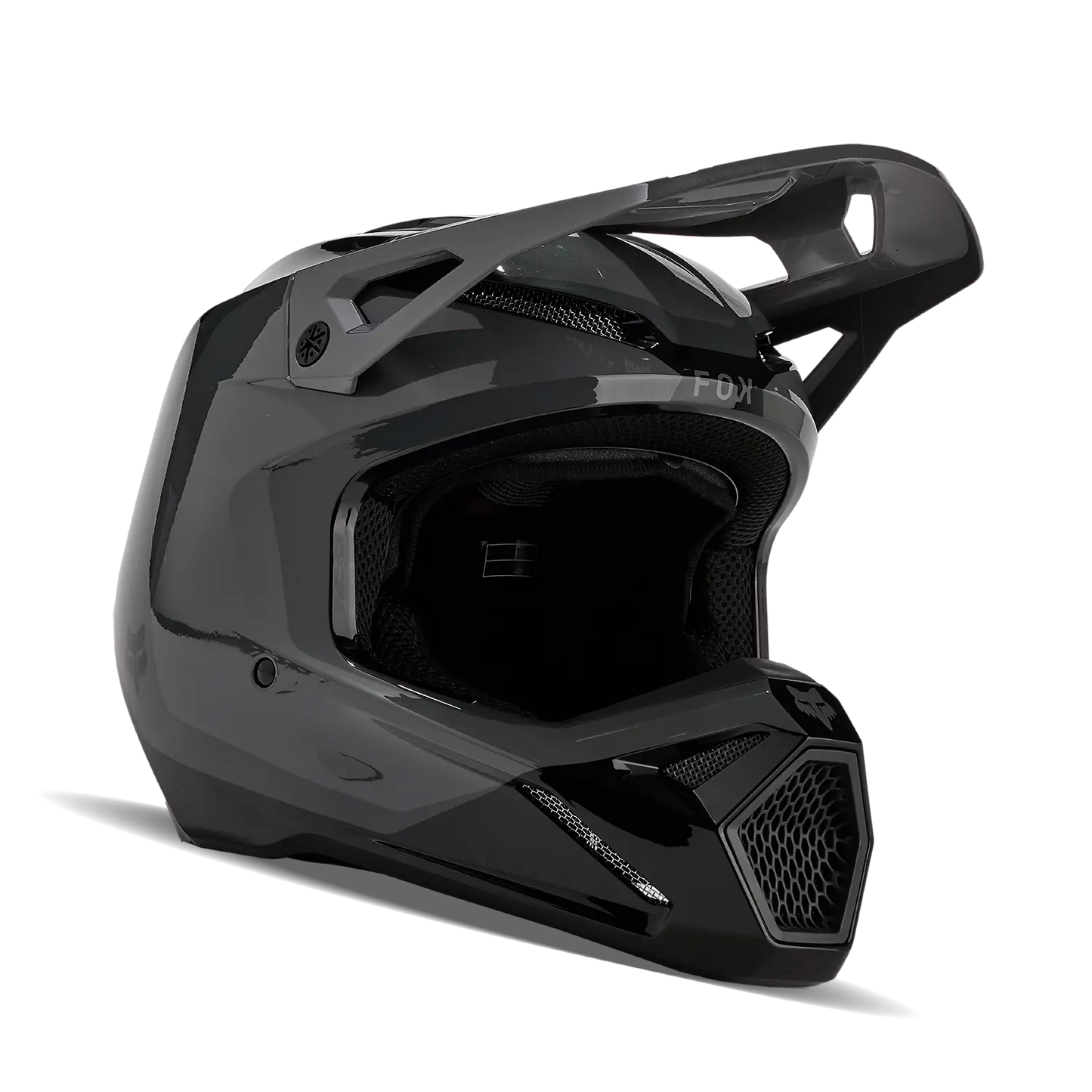 Fox V1 Nitro Helmet Dark Shadow Grey Size S