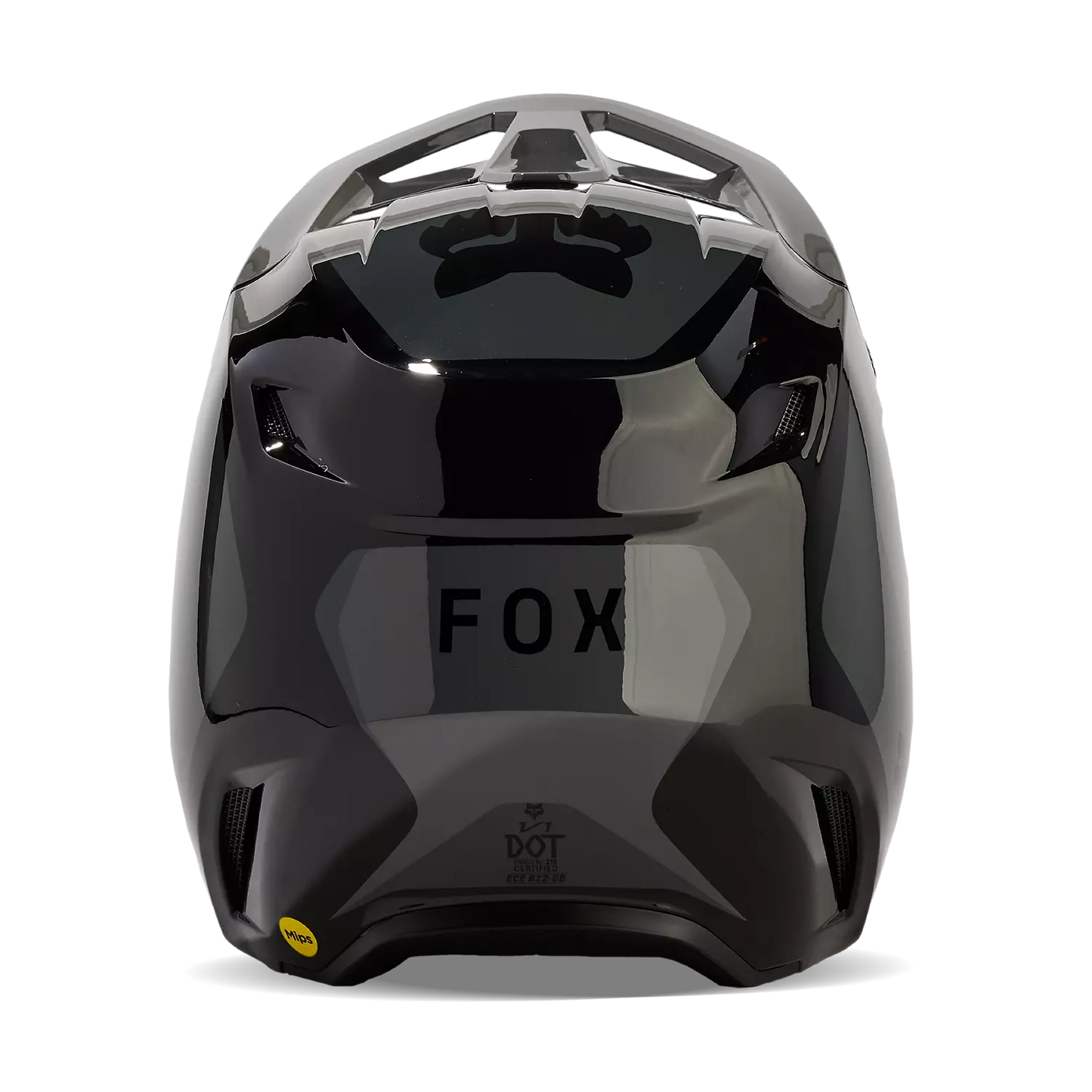 Fox V1 Nitro Helmet Dark Shadow Grey Size 2X