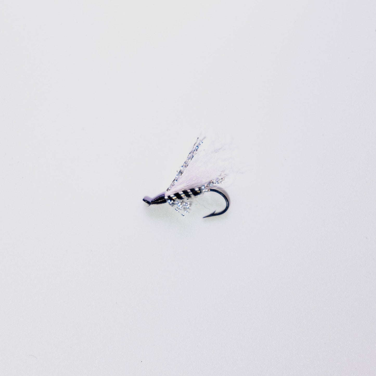 Wet Fly None Of Your Business Silver w/ White Wing #8