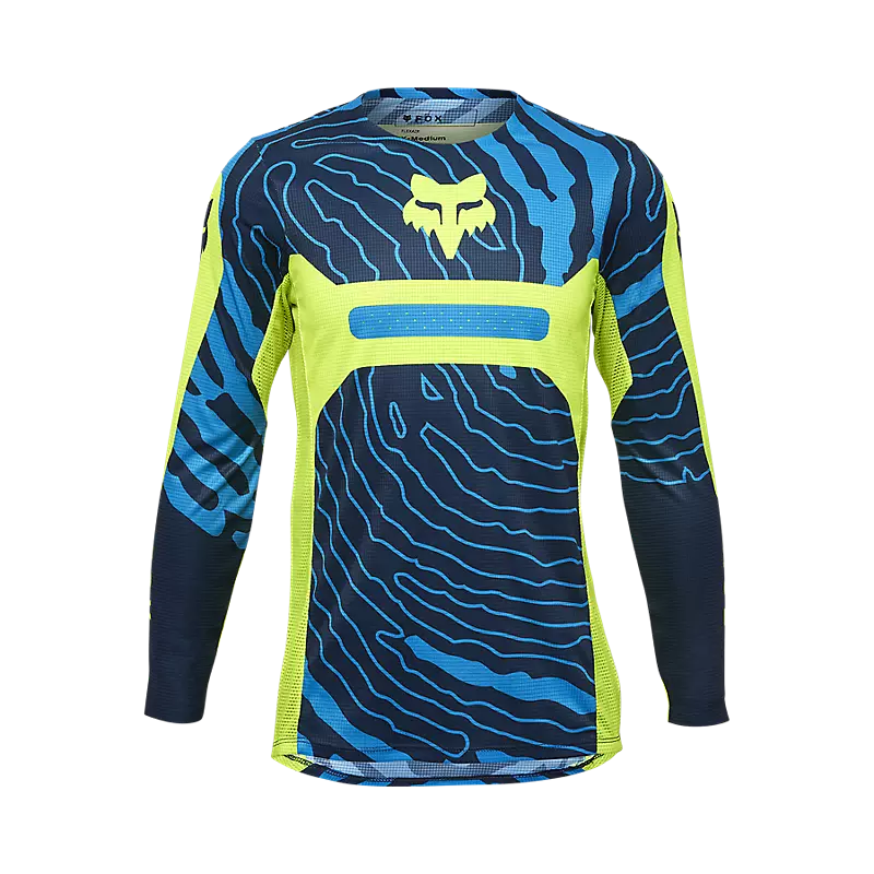 Fox Youth Flexair Impression Jersey FL/Yellow Youth Small