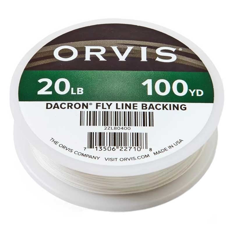 Orvis Dacron Backing White 20lb 100yds
