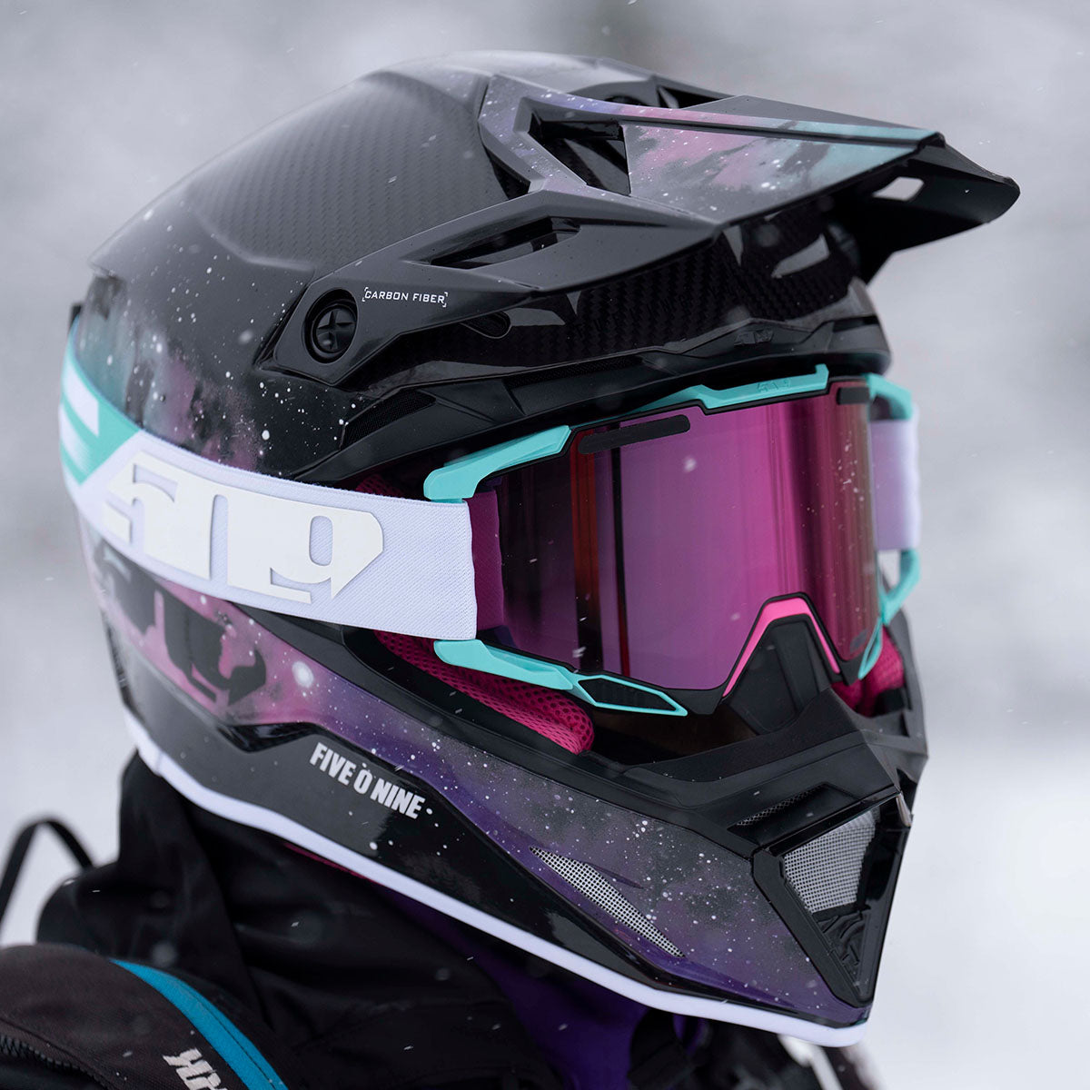 509 Sinister X7 Goggle Galaxy RA Mirror Smoke Tint