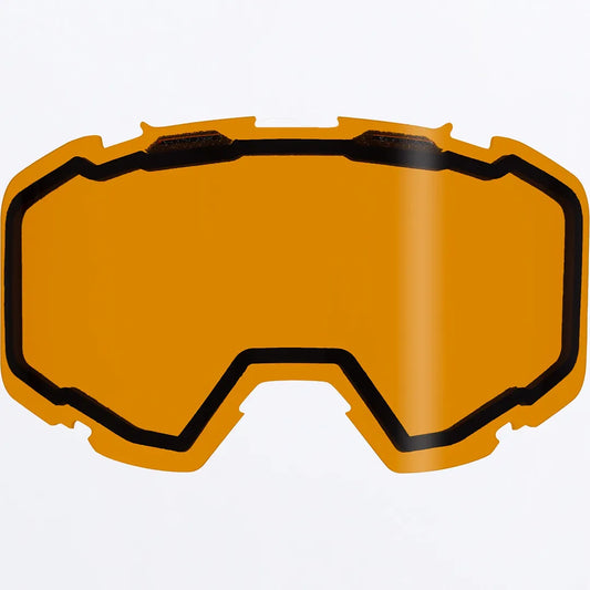 FXR Maverick Replacement Dual Goggles Lens Amber