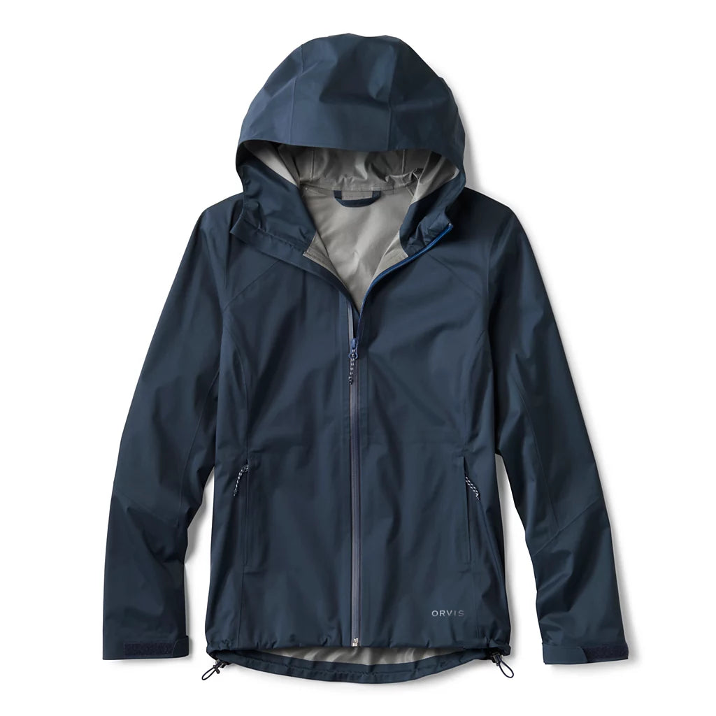 Orvis Ultralight Storm 2.5 Wading Jacket Womens True Navy Large