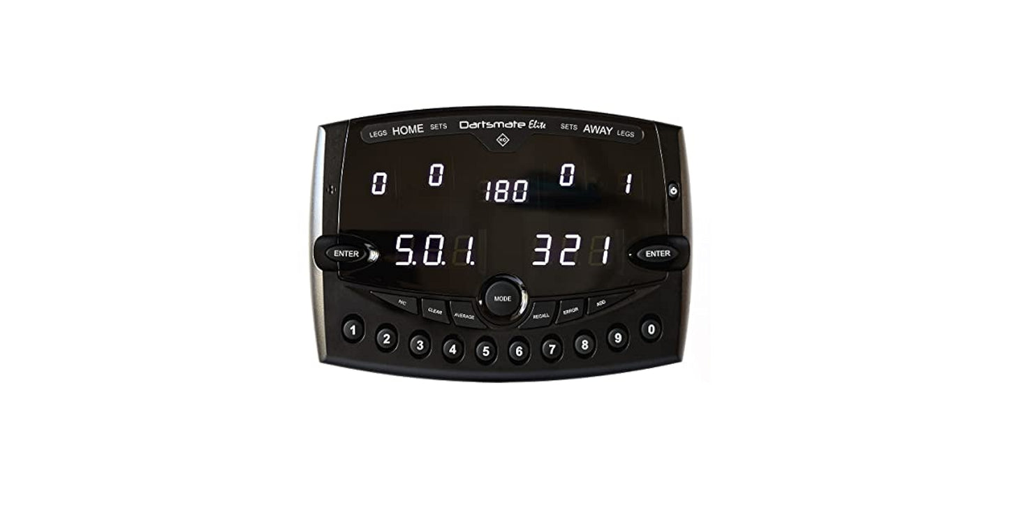 Dartsmate Elite Electronic Dart Scorer BK