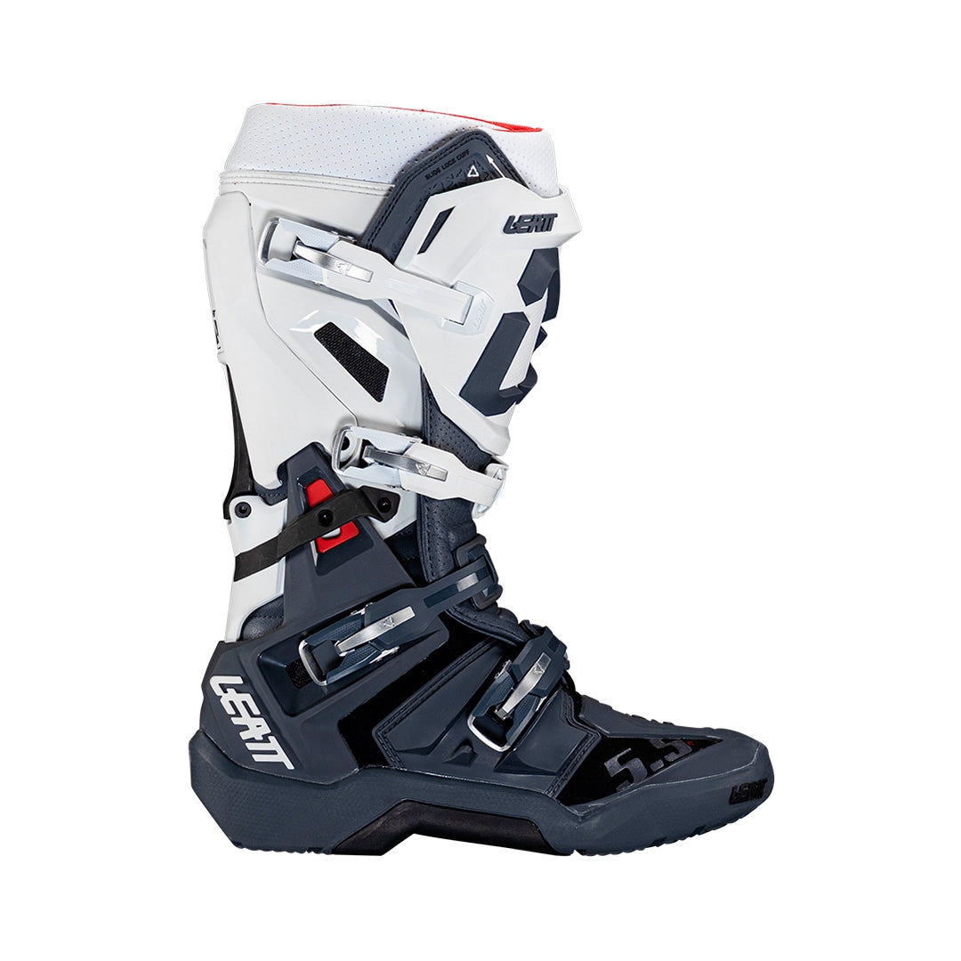 Leatt 5.5 Flexlock Enduro Boot White Size 9