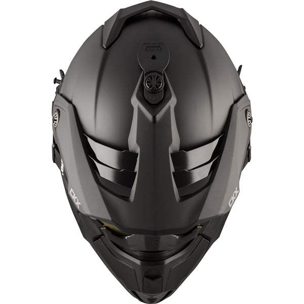 Helmet CKX Titan Original Dual Lens Solid Black Matte Size S