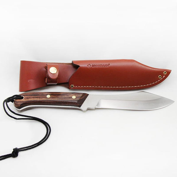 Grohmann Deer & Moose Water Buffalo SS Sheath