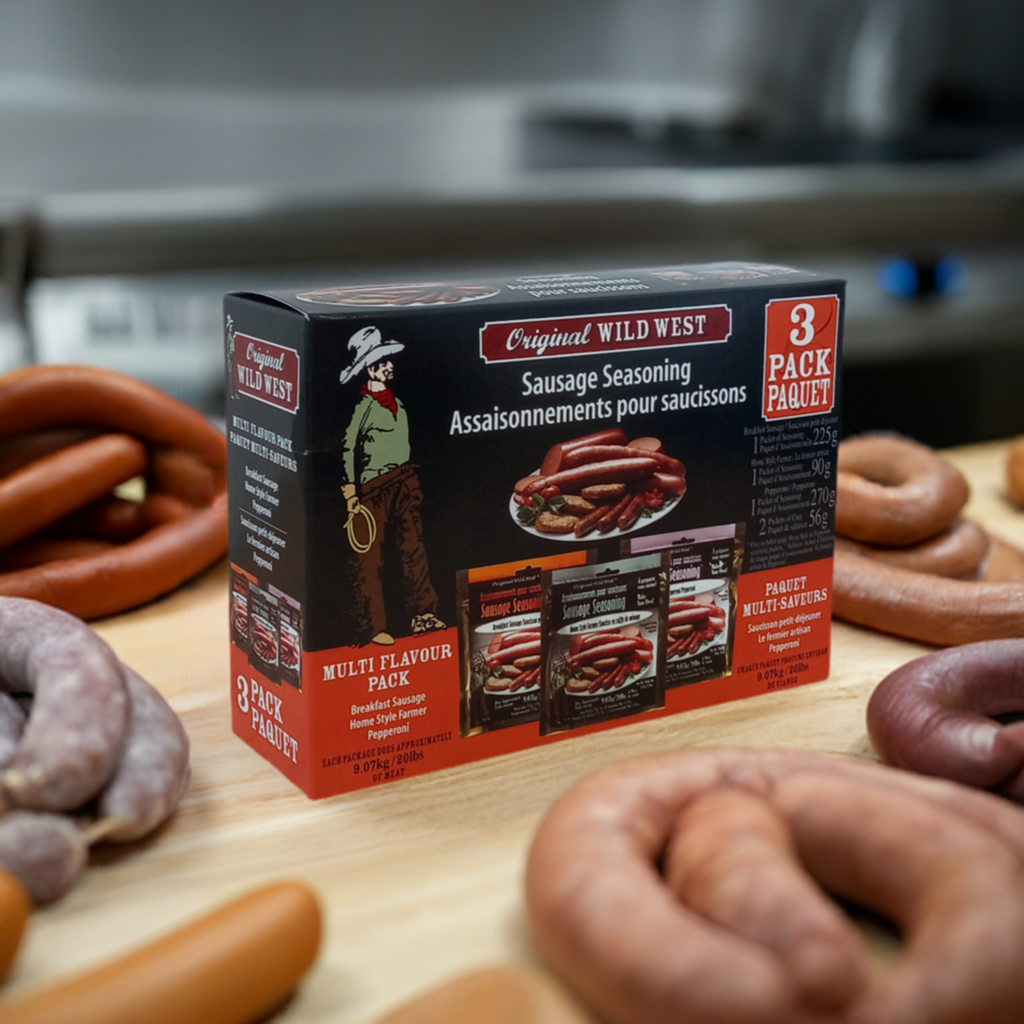 Wild West Sausage Seasoning 3 Pack