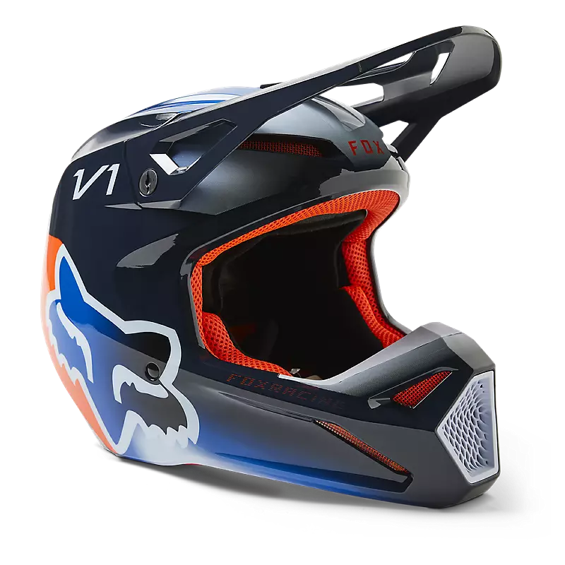 Fox V1 TOXSYK Helmet Midnight LG