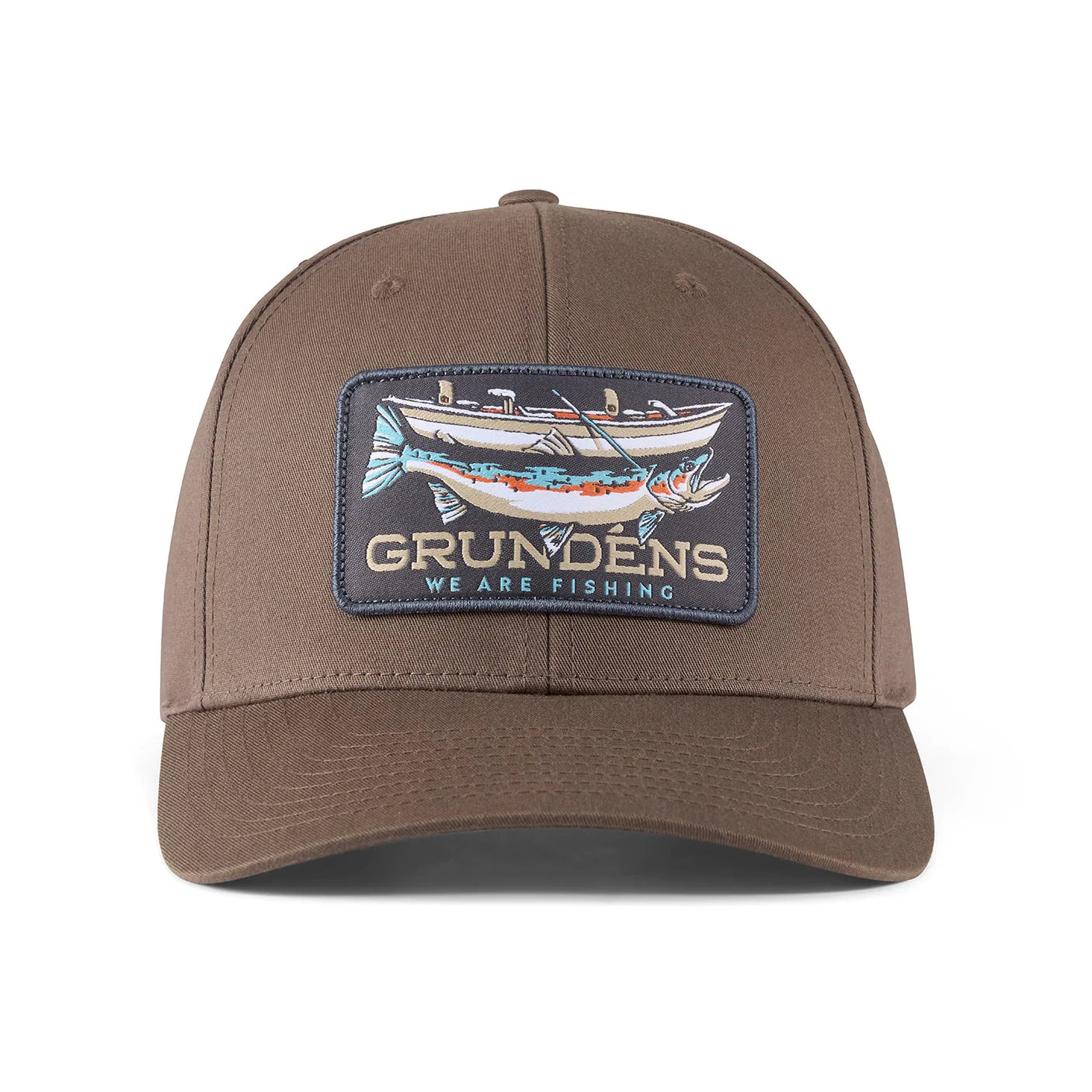 Grundens Drift Boat Trucker Cap CH/WH