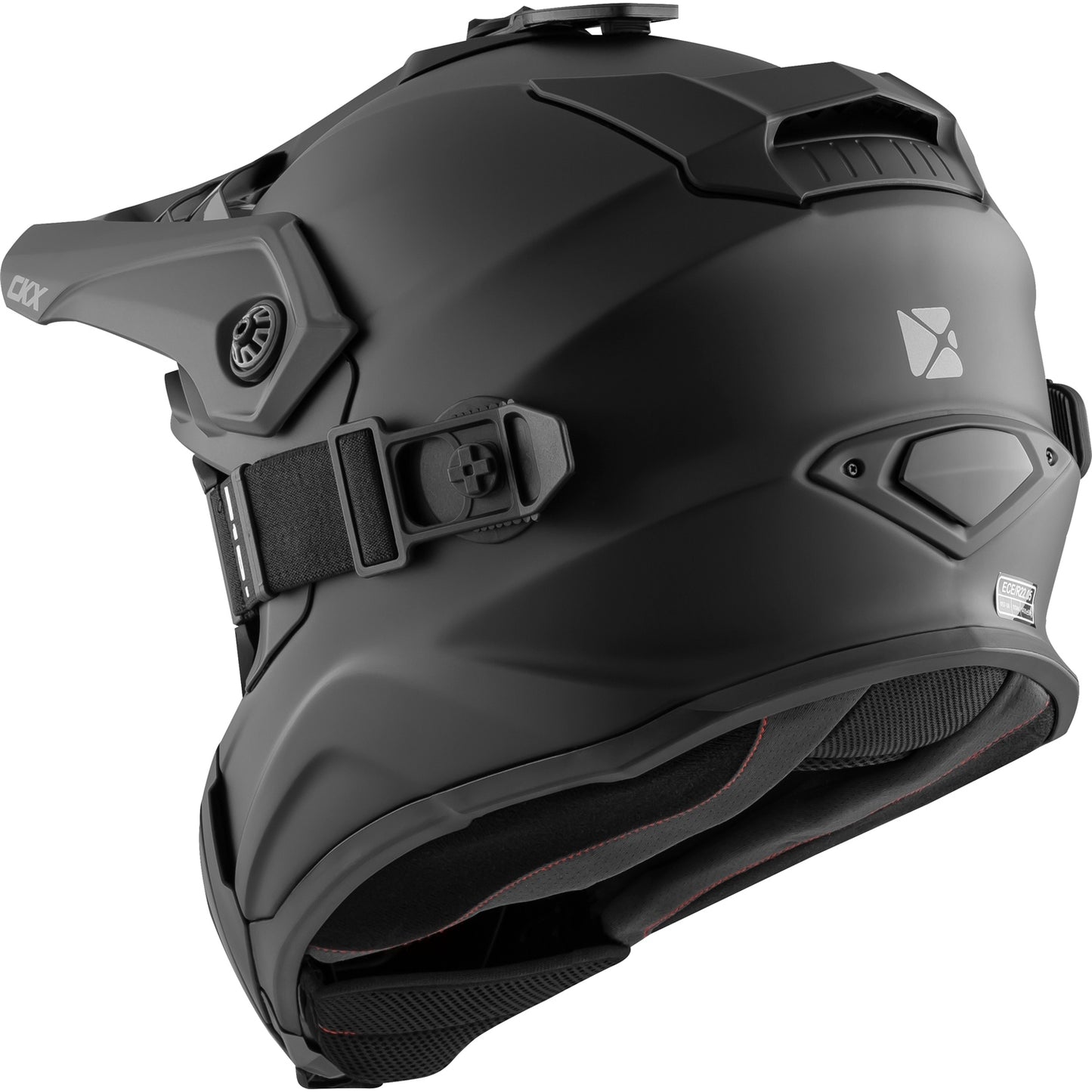 CKX Titan Air Flow Helmet DL Solid Matte Black Size M