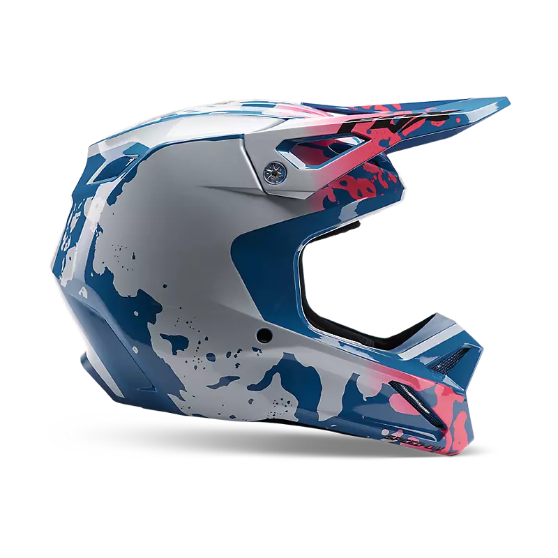 Fox V1 Morphic Helmet Blueberry Size S