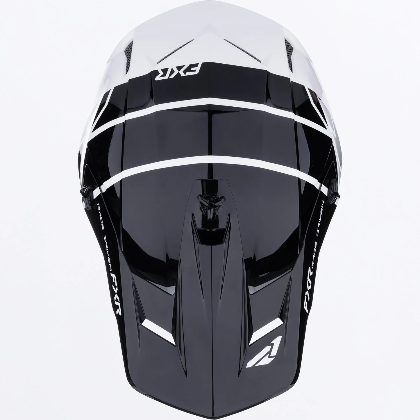 FXR Clutch Comp MX Helmet White/Black Size 2XL