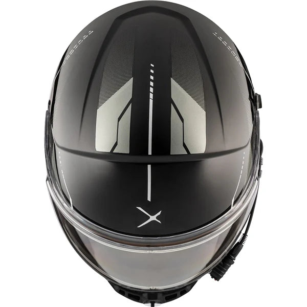 CKX Contact Artik Helmet Electric Double Shield Gray Size M