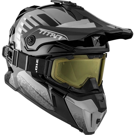 CKX Titan Original Helmet with Goggles Avid Grey Size 3XL