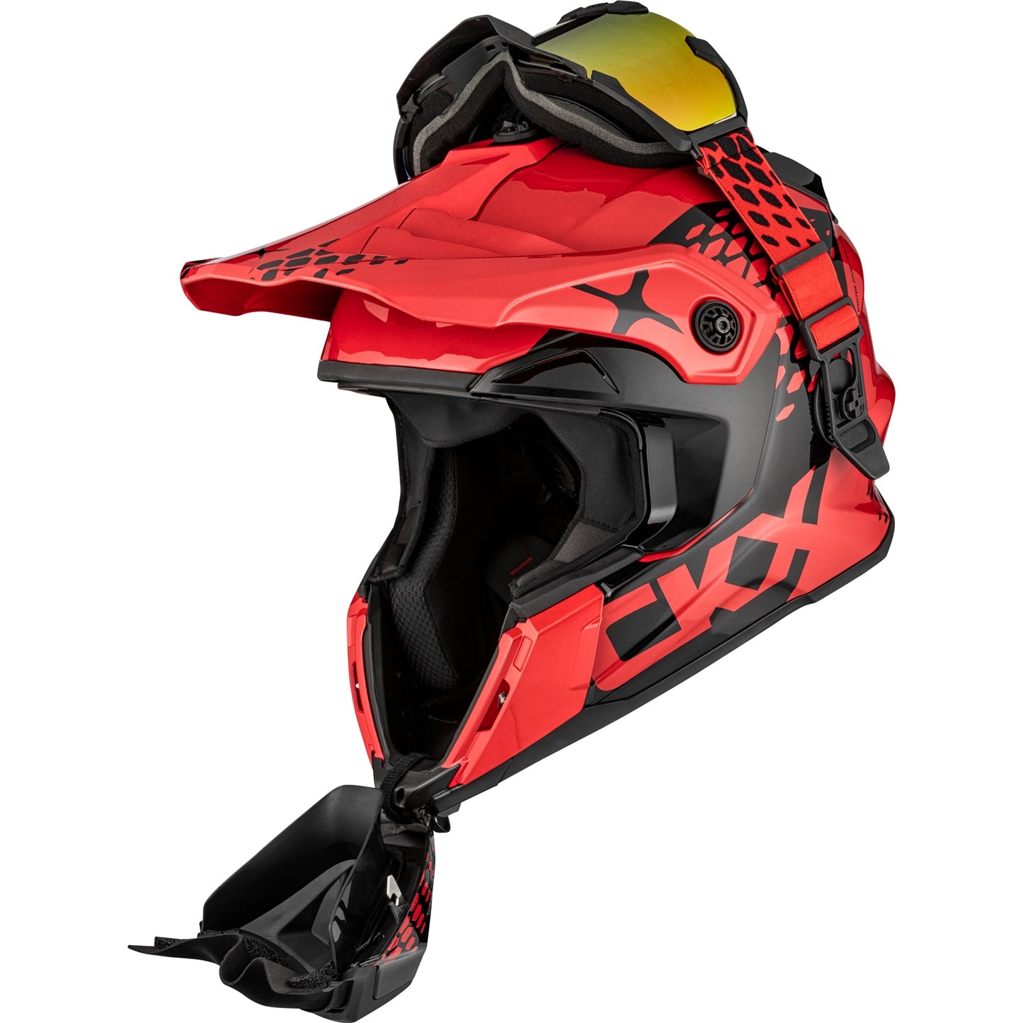 CKX Titan Original Helmet Viper Glossy Red Size L