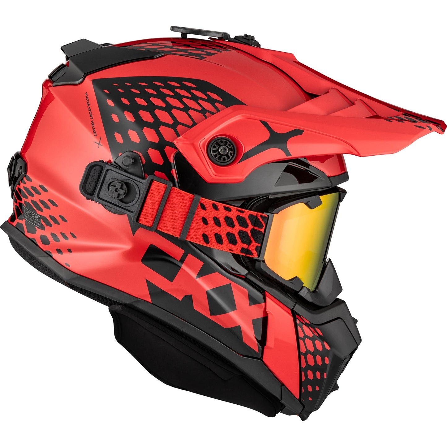 CKX Titan Original Helmet Viper Glossy Red Size L