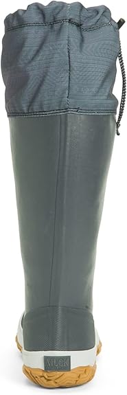 Muck Forager Tall Dark Gray with Print Size 8