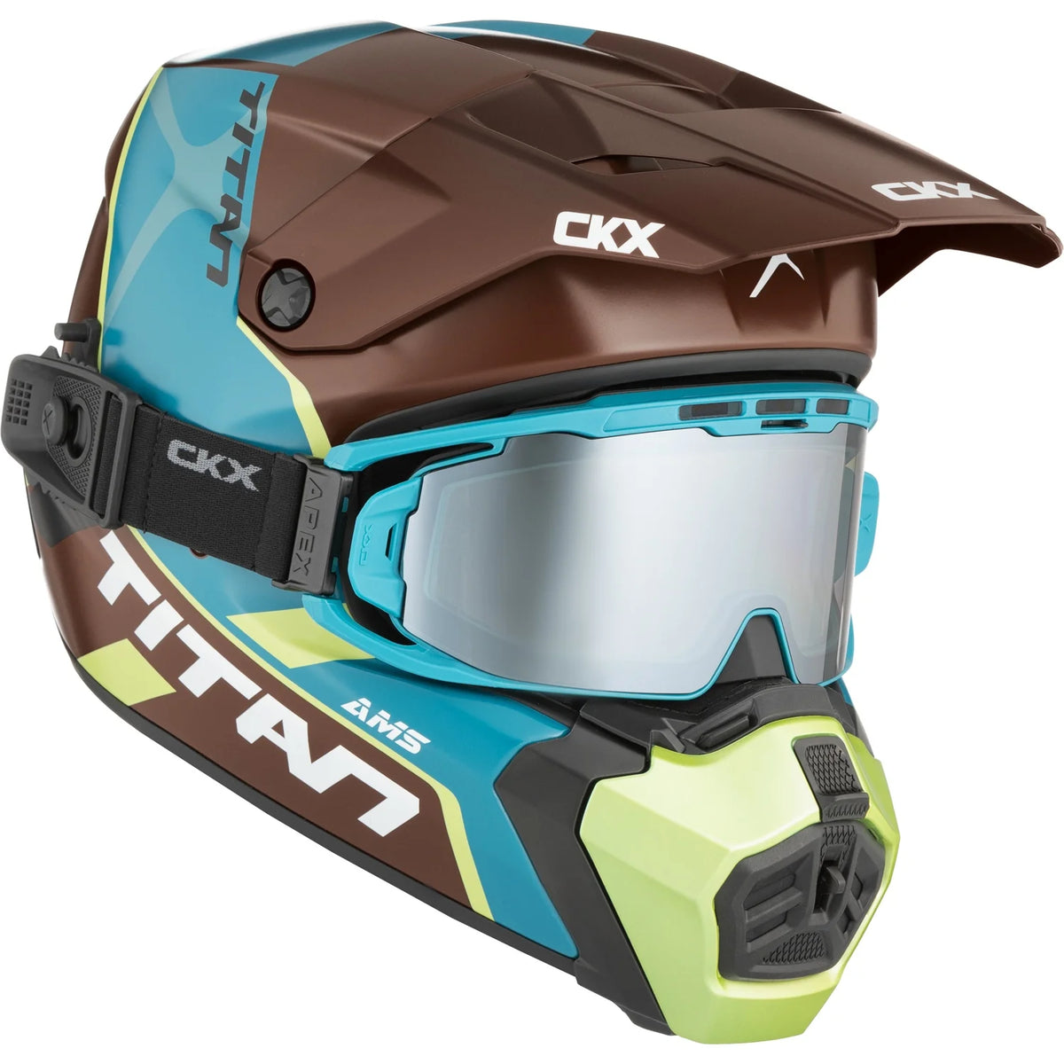 CKX Titan AMS Conrod Snowmobile Helmet with Double Lens