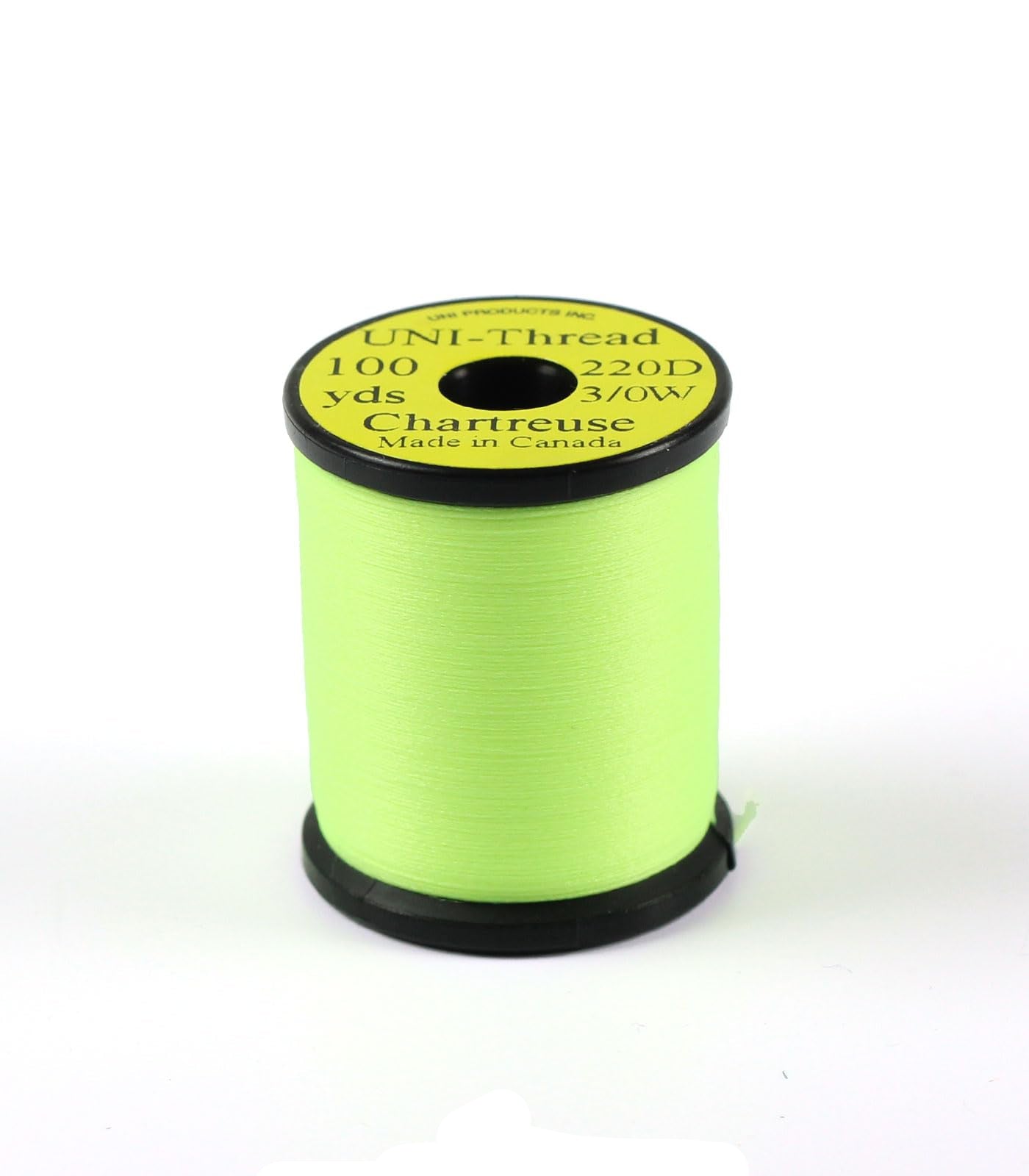 Uni-Thread Chartreuse 100yd 3/0