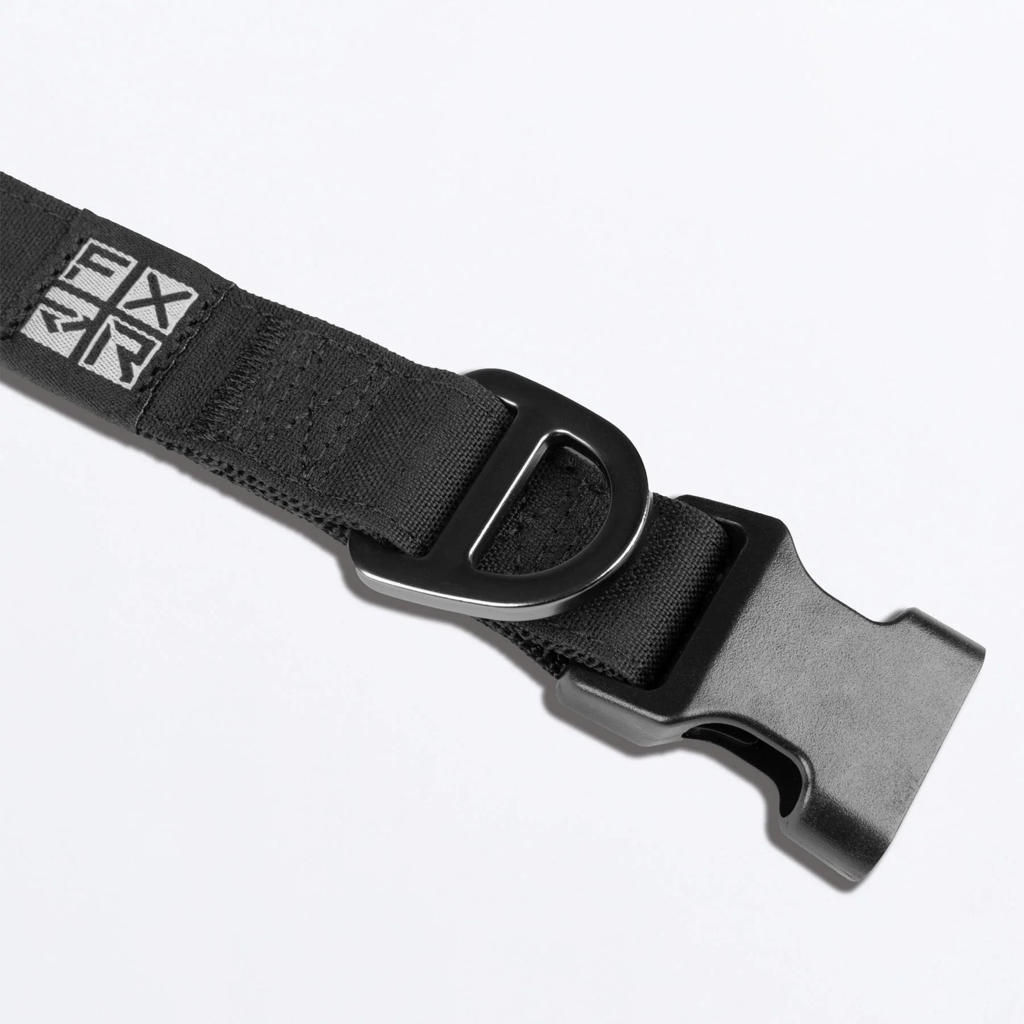 FXR Dog Collar Black and Grey Size S