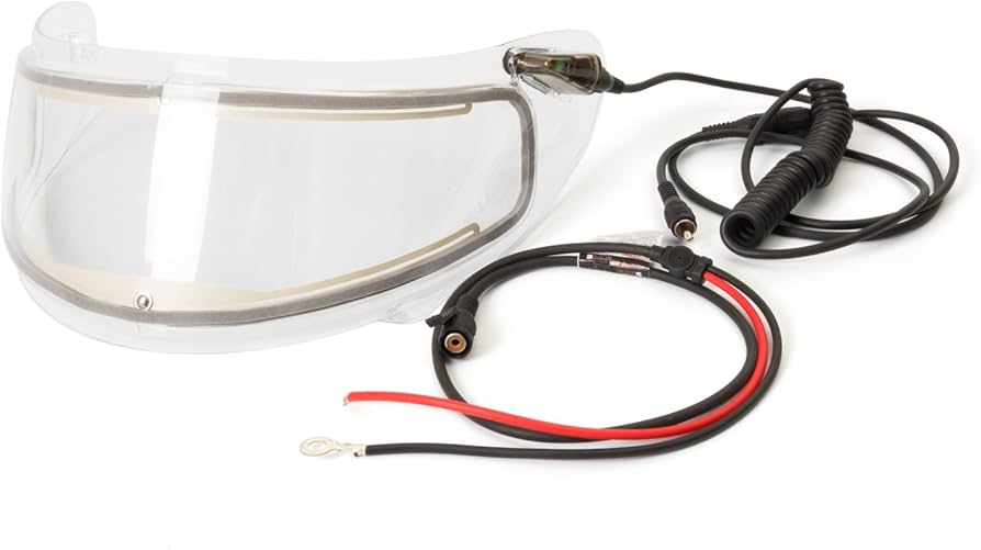 CKX Electric Double Lens for Flex Helmet Clear