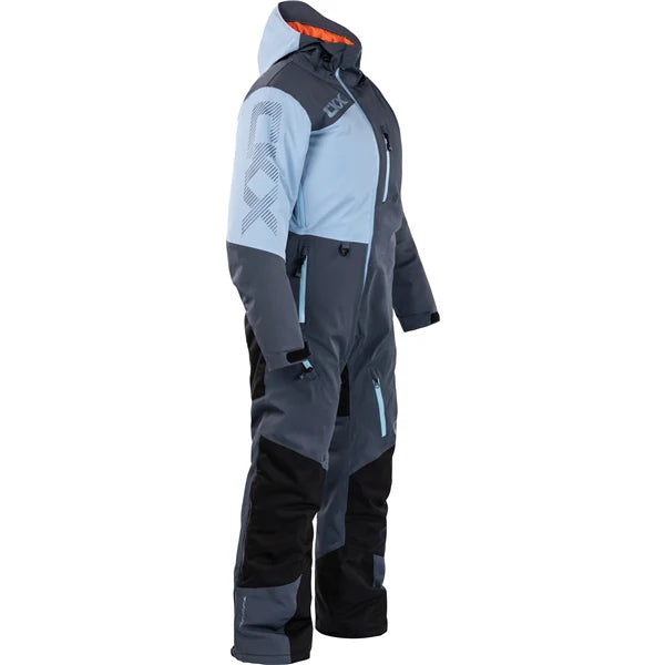 CKX Yukon 1 Piece Snowsuit Women's Black and Sky Blue Size XL
