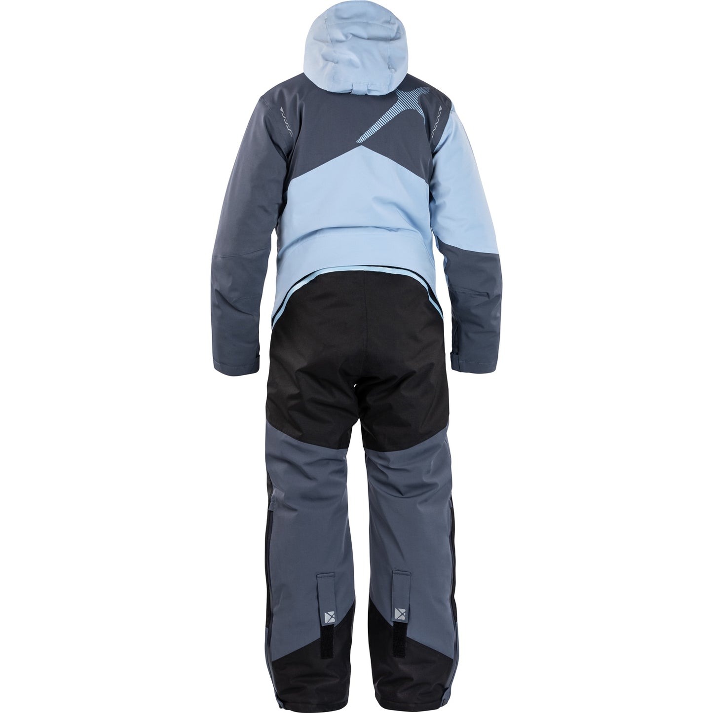 CKX Yukon 1 Piece Snowsuit Women's Black and Sky Blue Size XL
