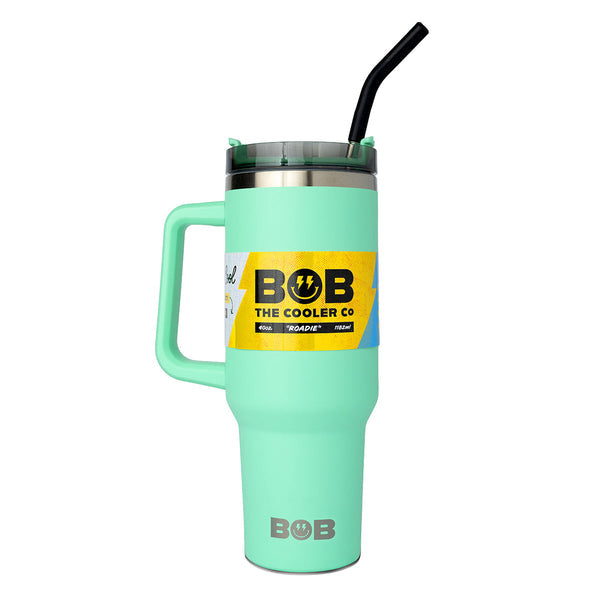 Bob Roadie Tumbler Palm Green 40oz