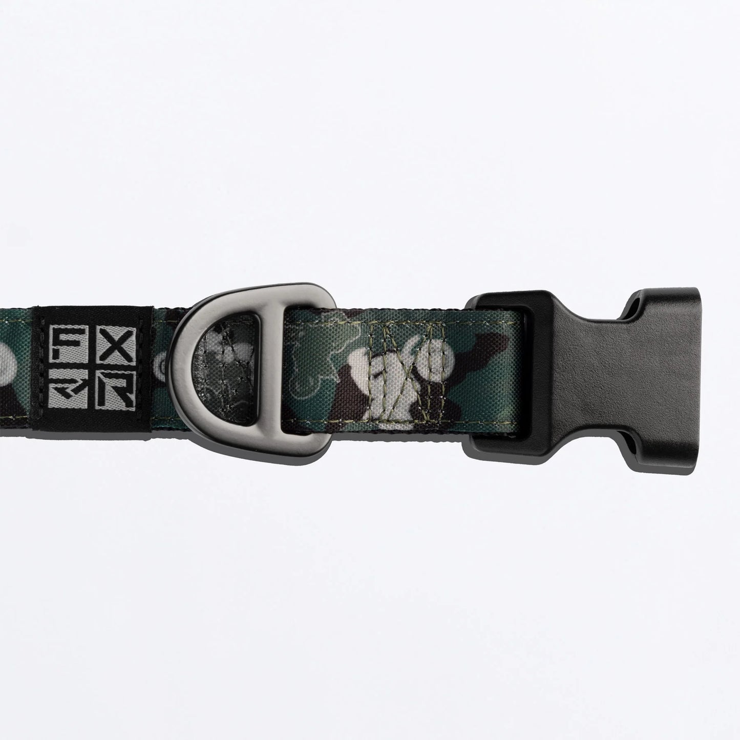 FXR Dog Collar Woodland and Bike Camo Size S