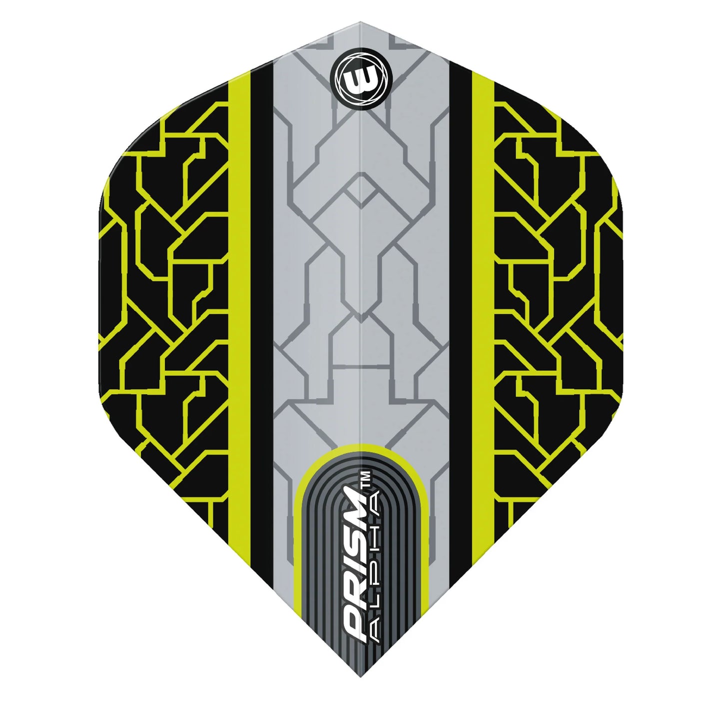 Winmau Prism Alpha Flights Green Crackle
