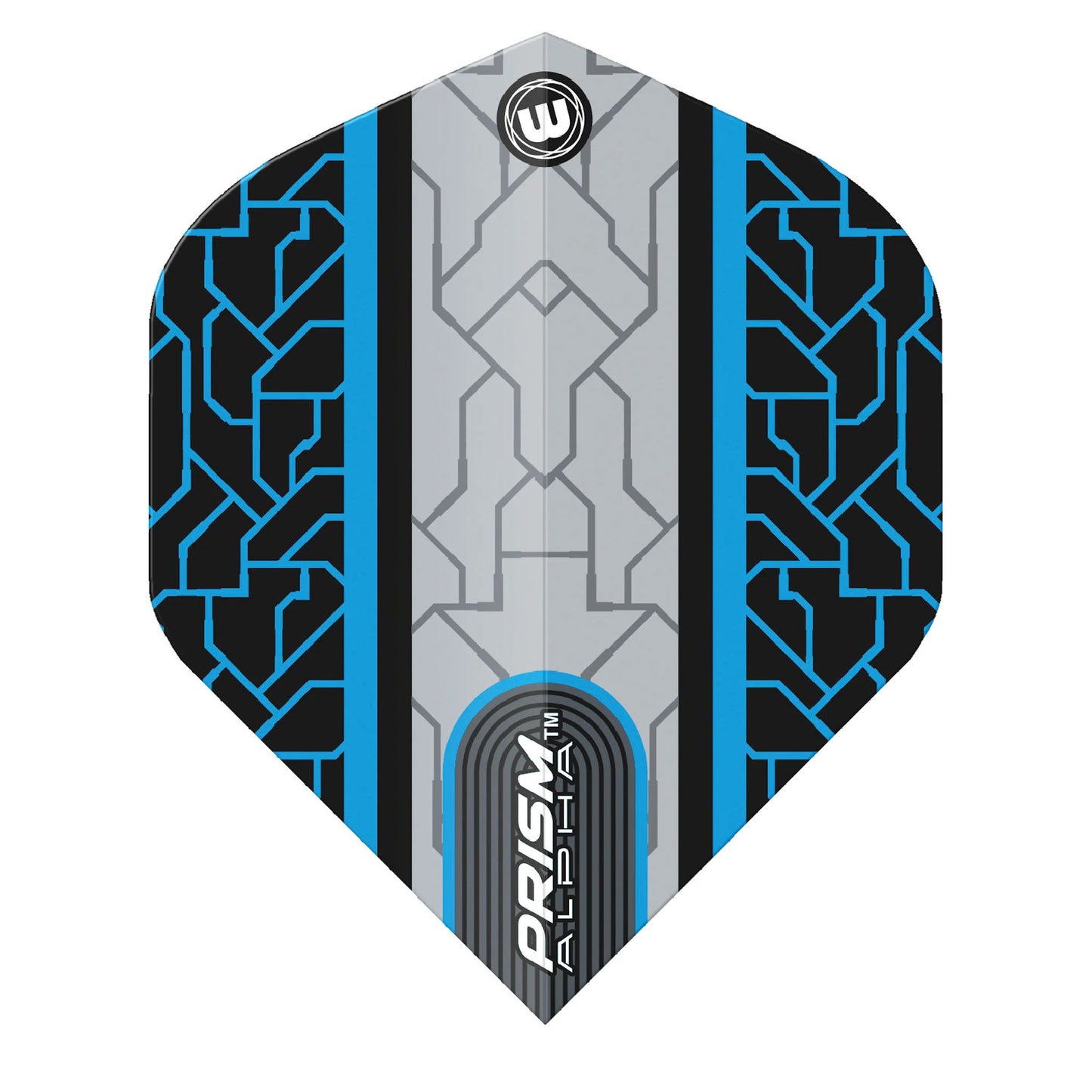 Winmau Prism Alpha Flights Blue Crackle