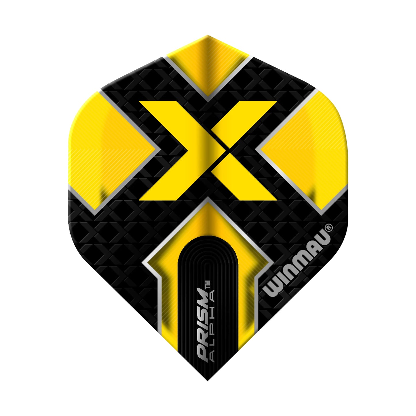 Winmau Prism Alpha Flights Yellow