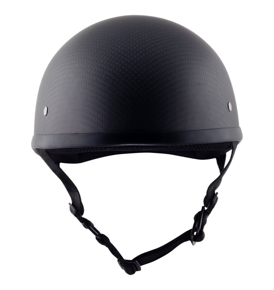 Classic QR Beanie Helmet Without Visor D-RIng Dull Carbon Size L