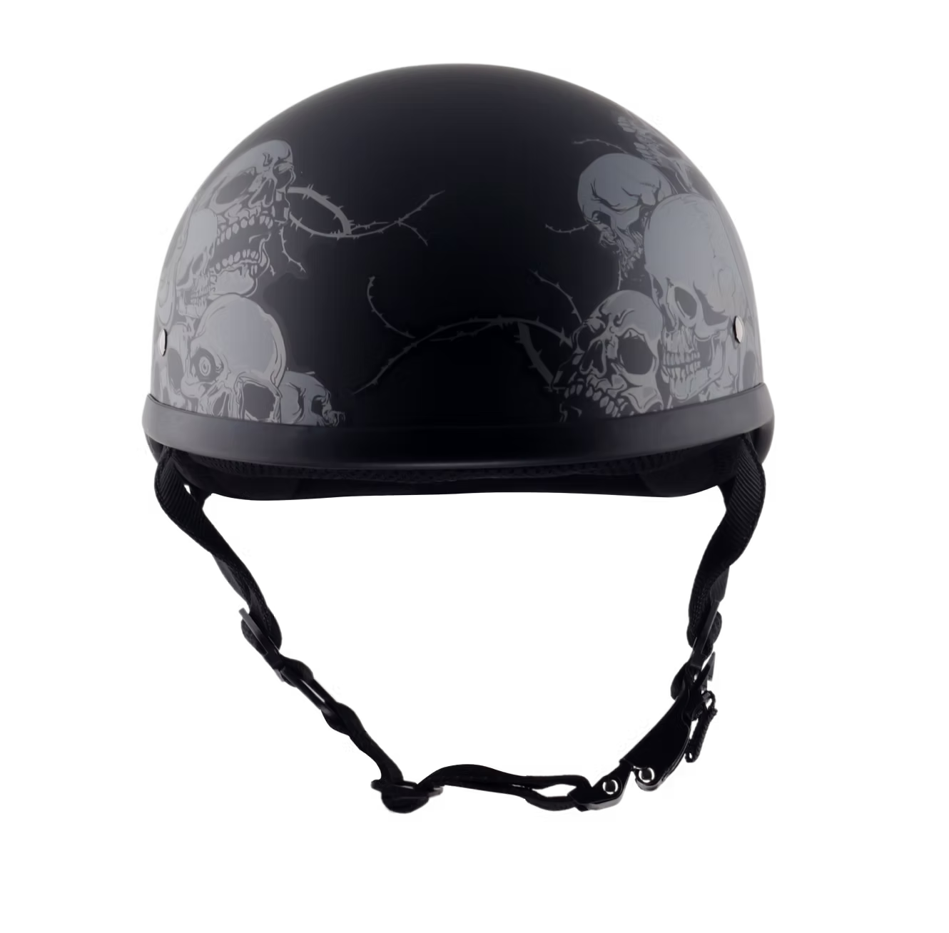 Classic Beanie Helmet QR Skull Size LG