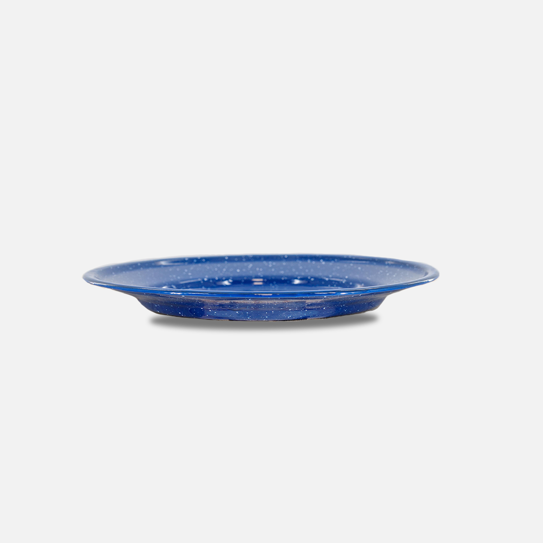 World Famous Deluxe Enamel Flat Plate