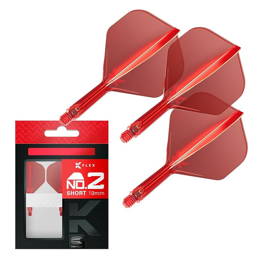 Target Darts K-Flex No. 6 Red Short