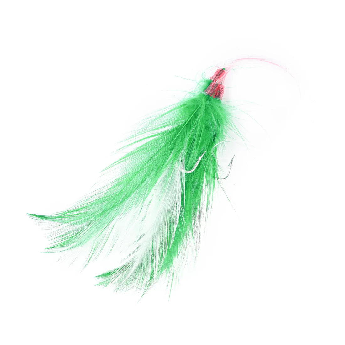 Mustad Mackerel Rig Green/White Sz 3/0 55lb