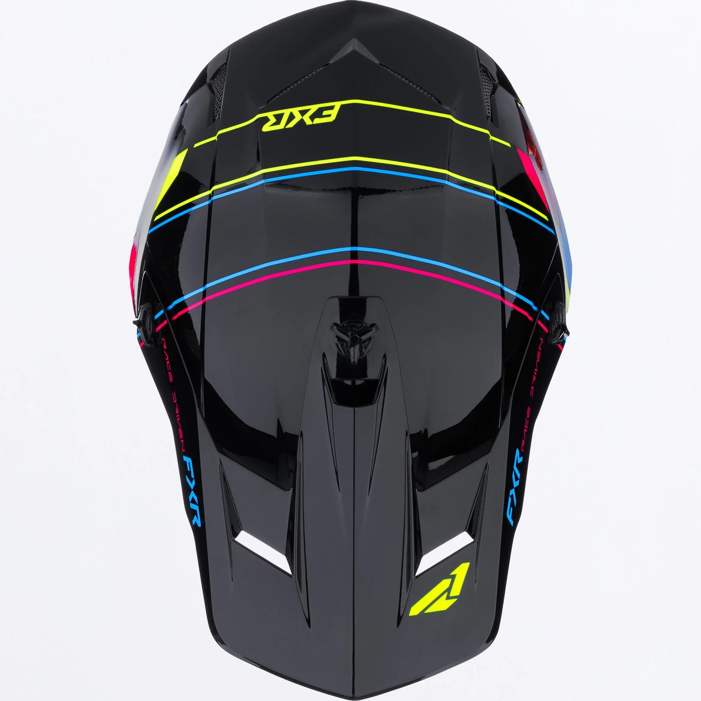 FXR Clutch Comp MX Helmet Rave Size XL