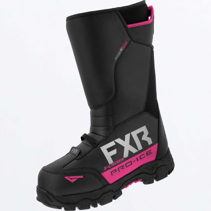 X-CROSS PRO-ICE BOOT BK/FU SZ7