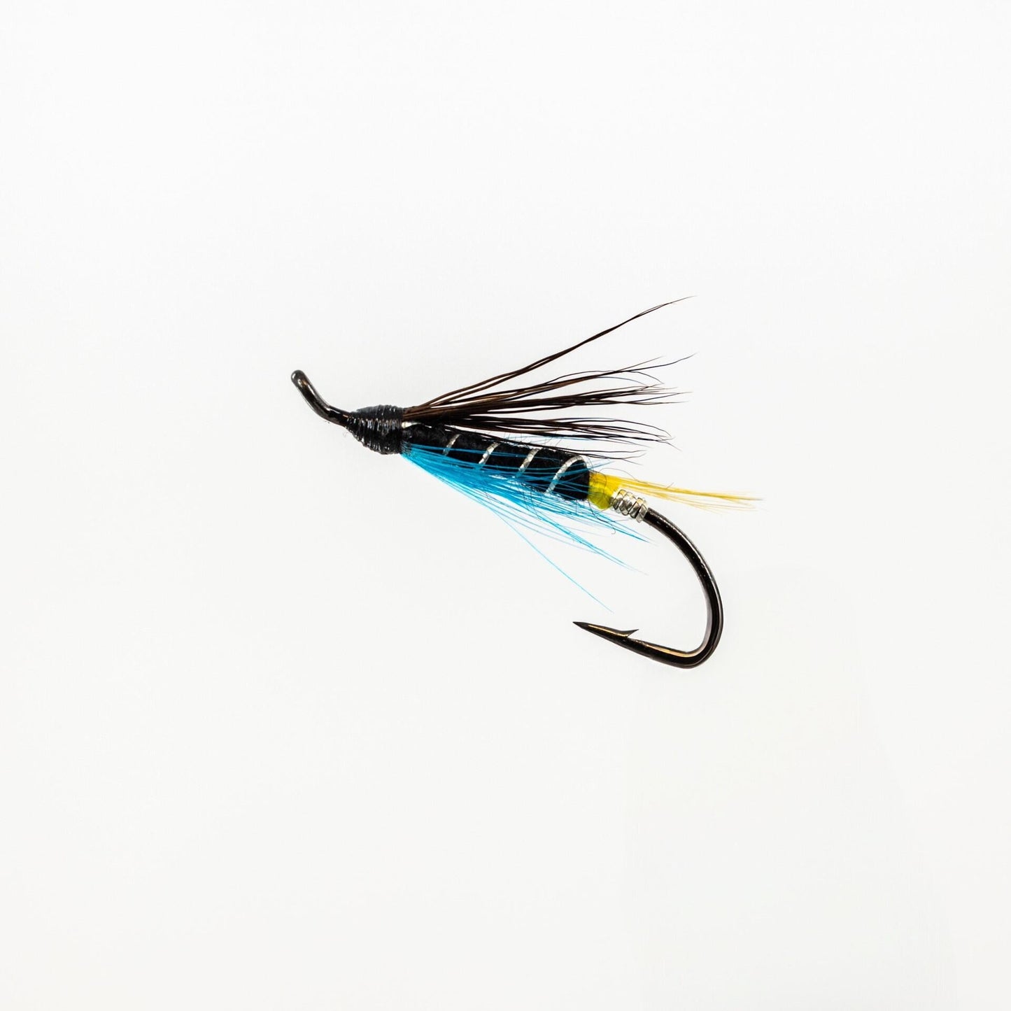 Wet Fly Blue Charm Yellow Butt #4