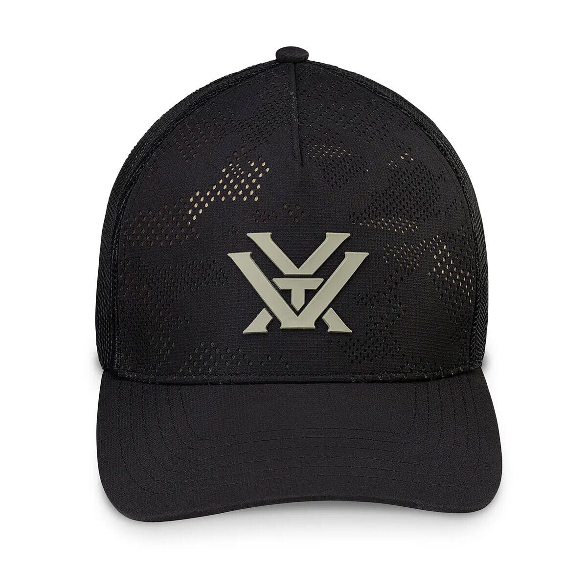 Vortex Black Through and through Camo Cap