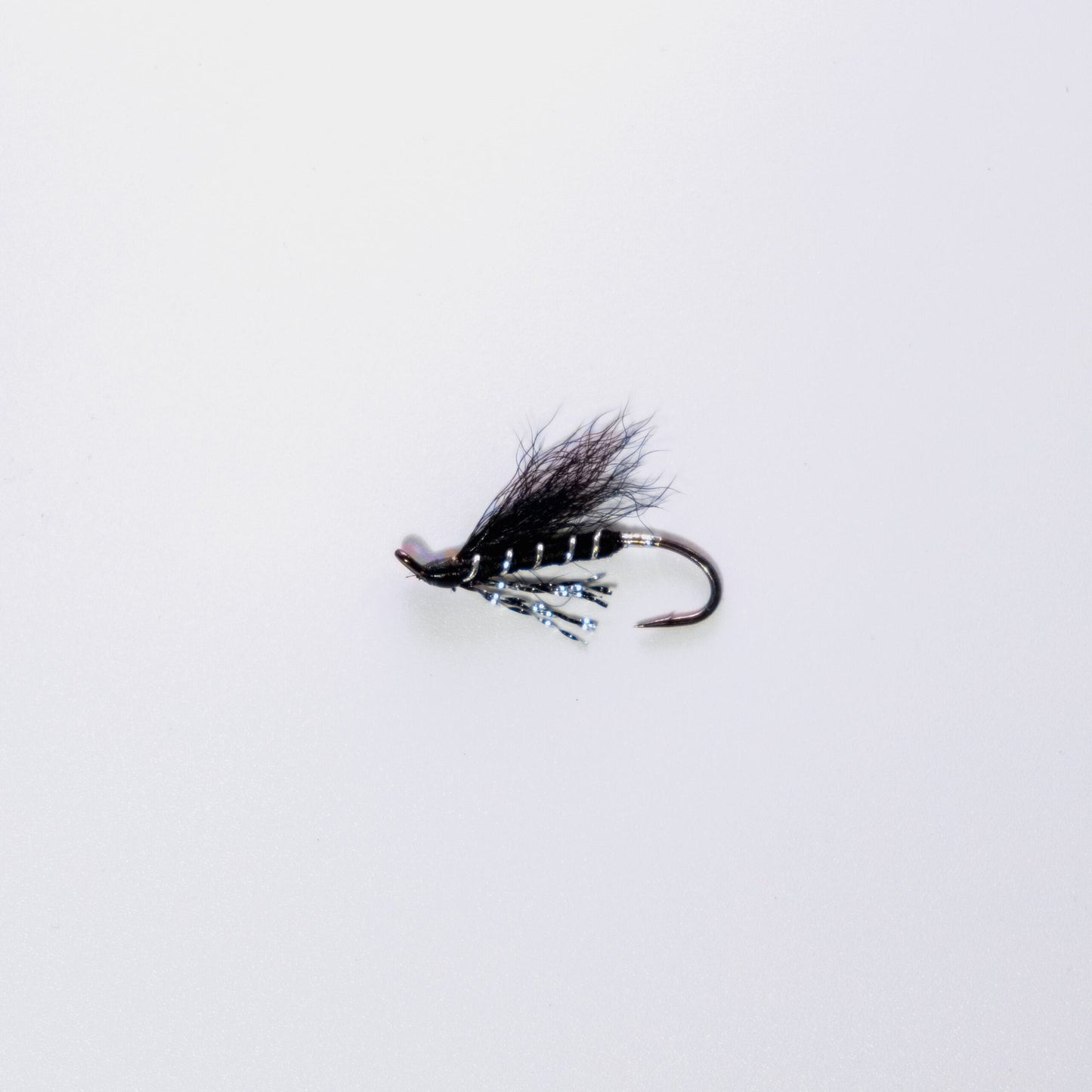 Wet Fly Silver Rib Flash #10