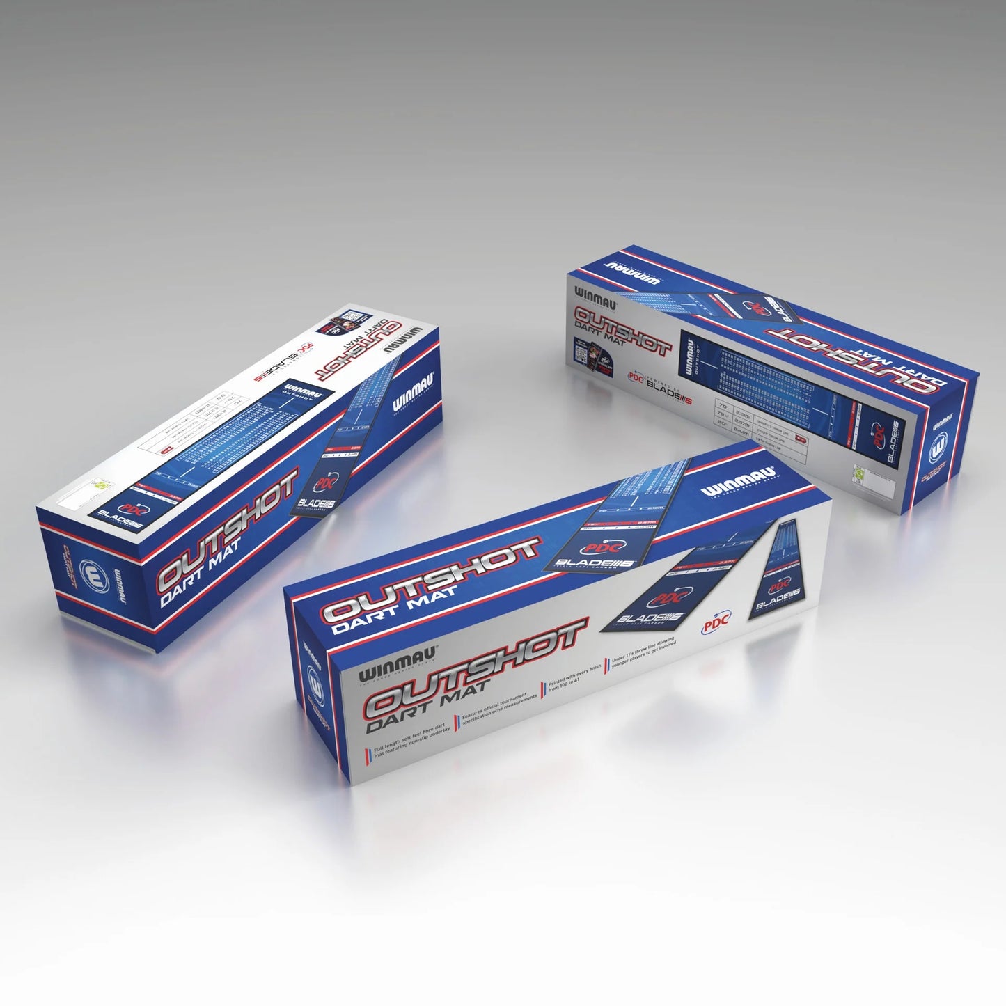 Winmau Pro Zone Outshot Dart Mat