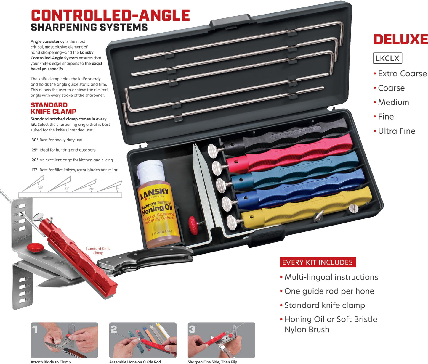 Lansky LS2 Deluxe Sharpening Kit