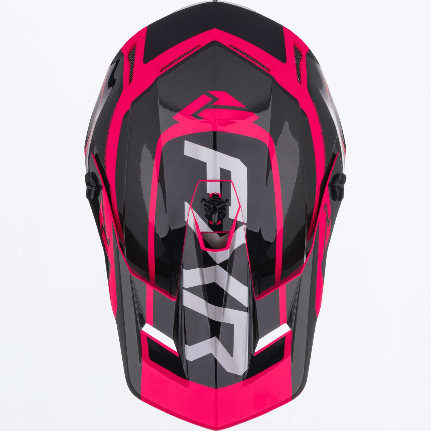 FXR Clutch EVO Helmet Youths' Black/Razz Size M