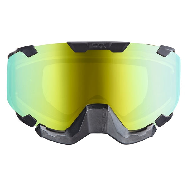 CKX 210° Trail Goggles Insulated Matte Black and Mirror Gold